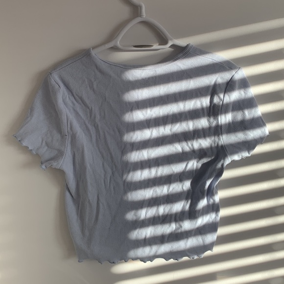 Blue baby tee - Picture 3 of 4